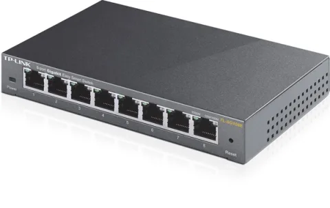 TP-LINK TL-SG108E 8-Port Gigabit Easy Smart Switch