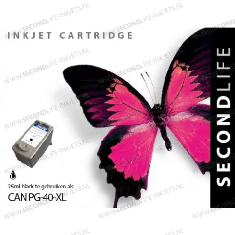 Canon PG-40B XL 25ml Cartridges