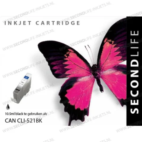 Canon CLI 521 Zwart XL 10.5 ml Cartridges