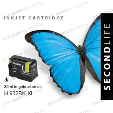 HP 932XL 30ml Zwart Cartridges
