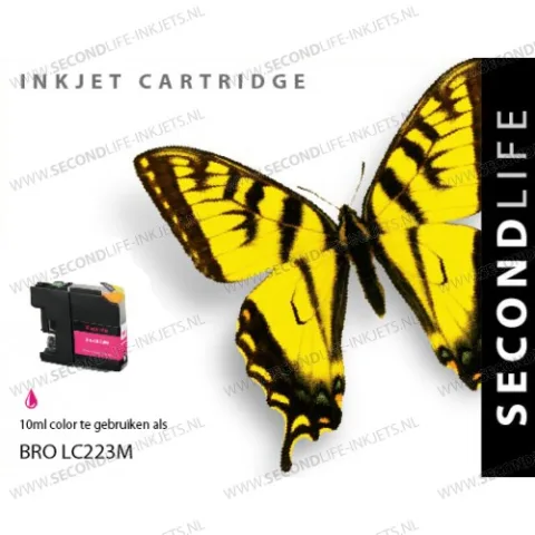 Brother LC223 Magenta 10ml XL Cartridges