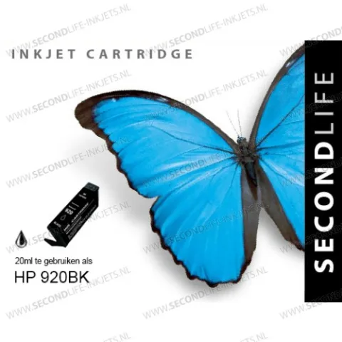 HP 920XL 20ml Zwart Cartridges