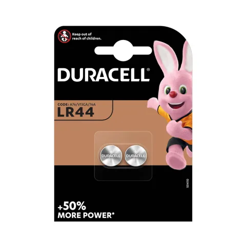 Duracell LR44 ALKALINE BLISTER 2