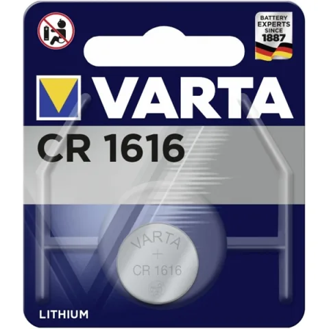 Varta Lithium CR1616 3V Knoopcel/doosje à 10 x blister 1