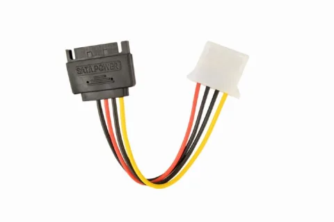 1x Sata naar 1x Molex 4pin Voedingskabel 0.15 m