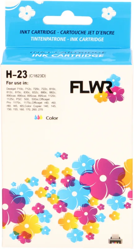 HP 23XL 45ml FLWR Kleur Cartridges