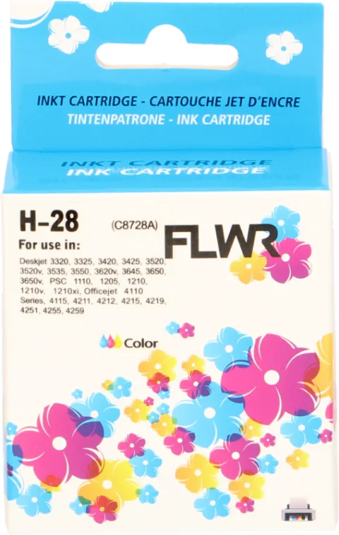 HP 28XL 21ml FLWR Kleur Cartridges