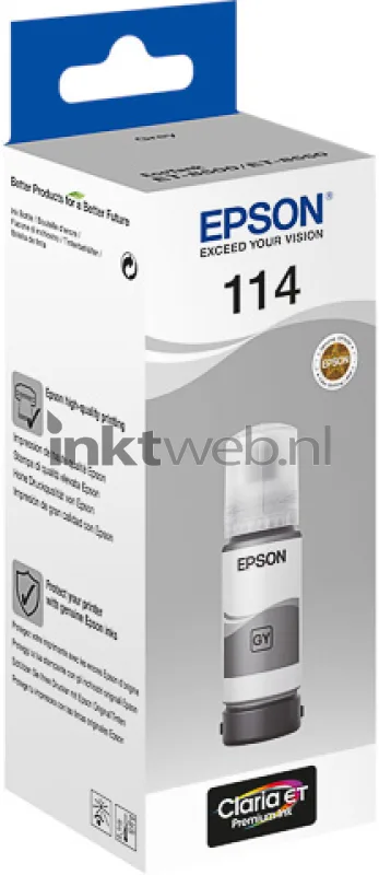 Epson 114 Grijs 70ml XL Navulinkt (Origineel)