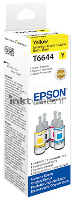 Epson T6644 Geel 70ml Navulinkt XL (Origineel)