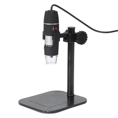 Microscope, USB 500 X Zoom 5MP 8Led
