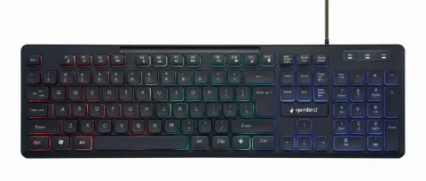 Rainbow Multimedia met Backlight Bedraad Toetsenbord