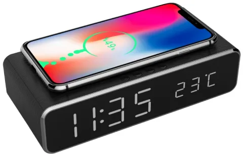 Digitale Alarm Klok met Oplaadfunctie voor Mobiel
