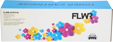 HP 205A/CF531A FLWR Toner Cyaan