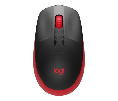 Logitech M190 Wireless Muis Rood/zwart