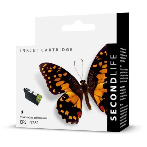 Epson T1281 Zwart 15ml XL Cartridges