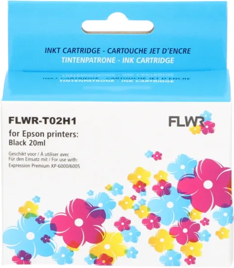Epson 202XL Zwart 20ml FLWR Cartridges
