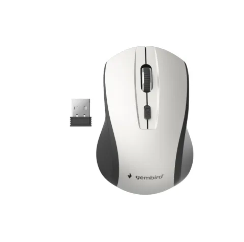 4 Knoppe Draadloze USB Muis Zwart/Zilver