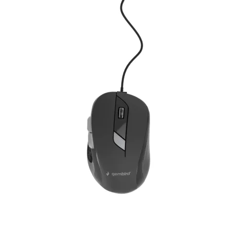 6-button Opticale USB Muis Bedraad Zwart