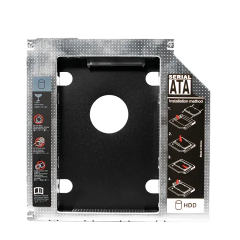 Bracket Caddy Ultra Slim Optical Drive Slot 2.5inch SATA HDD 9.5cm