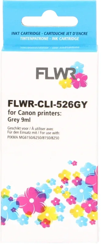 Canon CLI-526GY XL FLWR Grijs 9ml Cartridges