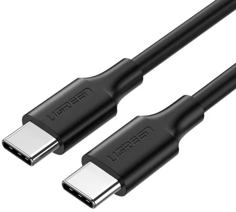 UGREEN USB-C naar USB-C Kabel 60W Fast Charge 2.0 Meter Zwart