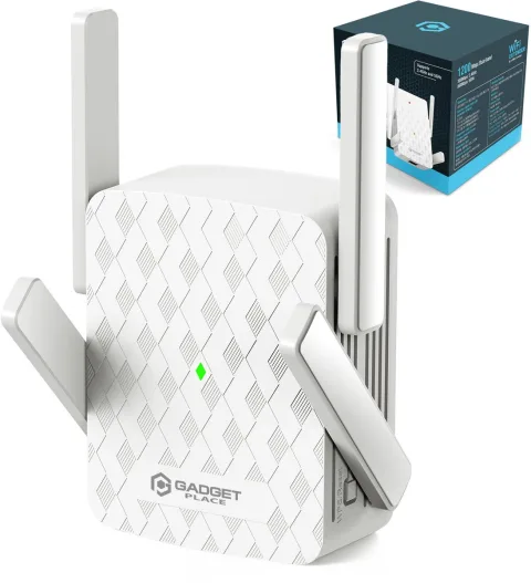 Draadloze 1200Mbps WiFi WPS Repeater Range Extender