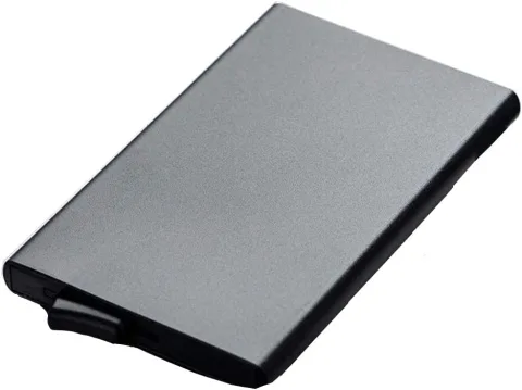 Kaarthouder met RFID voor 5 kaarten Metal