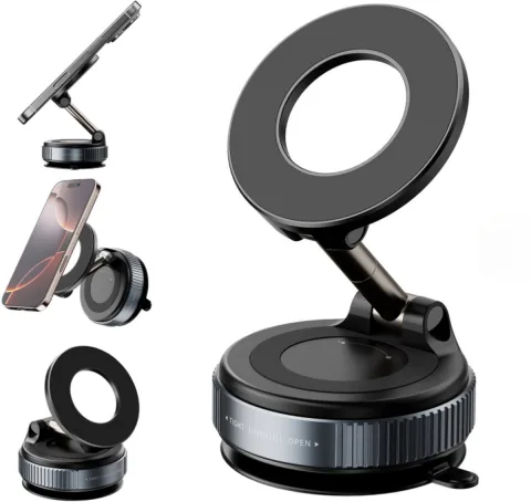 Magnetische Zuignap Telefoonhouder-mobiel 360°