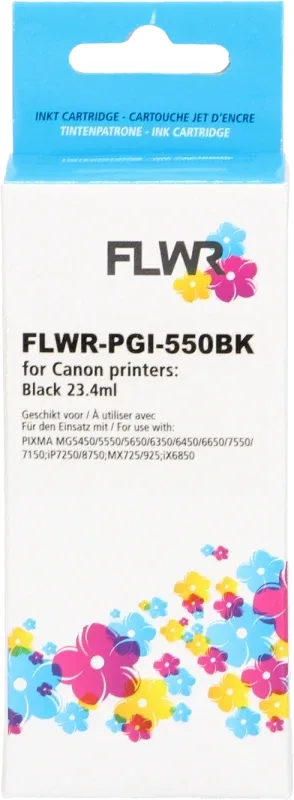 Canon PGI-550XL FLWR Zwart 25ml Cartridges