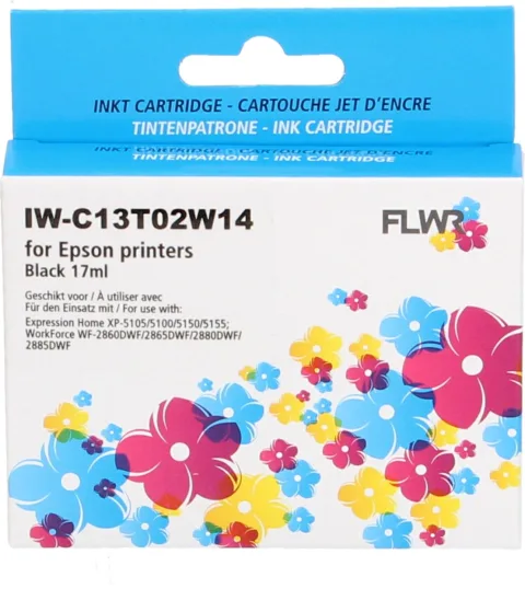 Epson 502XL Zwart 17ml FLWR Cartridges