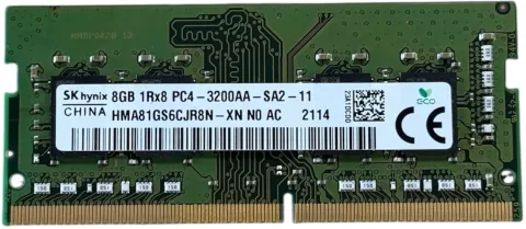 SK Hynix 8GB DDR4 3200MHz SO-DIMM Laptopgeheugenmodule (HMA81GS6DJR8N-XN)