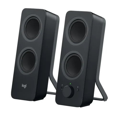 Logitech Z207 | 2.0 Bluetooth Luidsprekerset | 5W RMS | Draadloze Overgang | Zwart