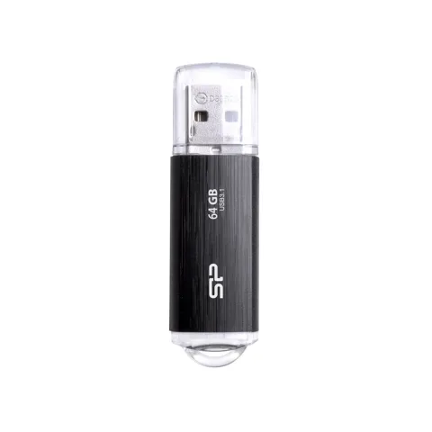Silicon Power Blaze B02 | 64GB USB-A 3.2 Flash Drive | Zwart