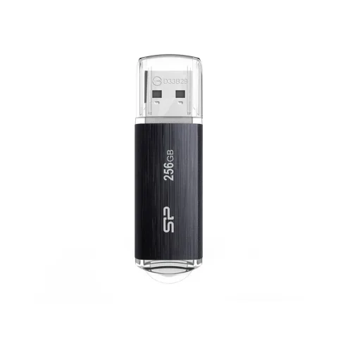 Silicon Power Blaze B02 | 256GB USB-A 3.2 Flash Drive | Zwart