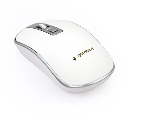 Draadloze muis wit/zilver