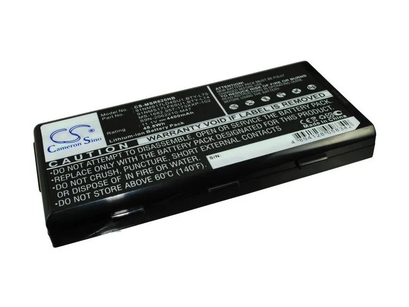 MSI 6 cellen CX600/CR700/CR600/CX620 Notebook Accu