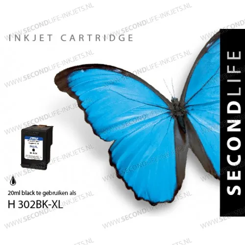 HP 302XL 20ml Zwart Cartridges