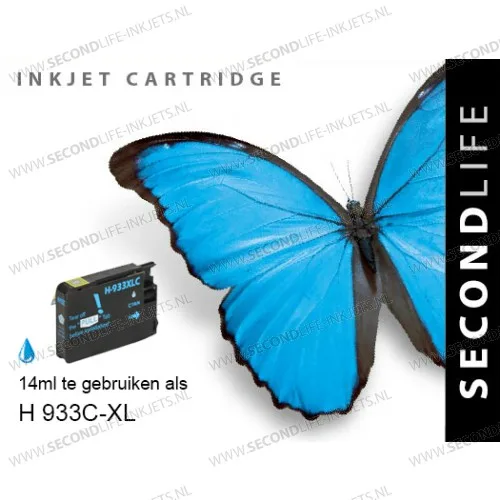 HP 933XL 14ml Cyaan Cartridges