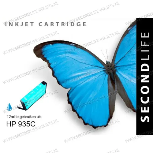 HP 935XL 12ml Cyaan Cartridges