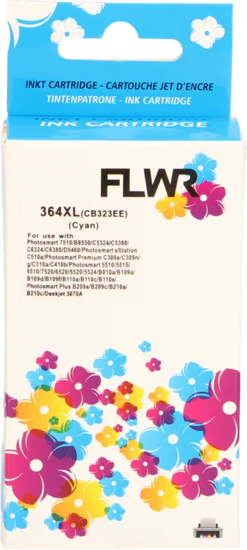 HP 364XL 13ml FLWR Cyaan Cartridges