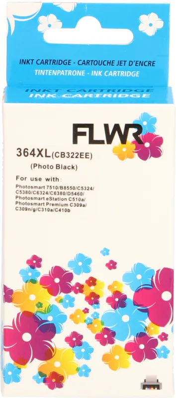 HP 364XL 15ml FLWR Photo Zwart Cartridges