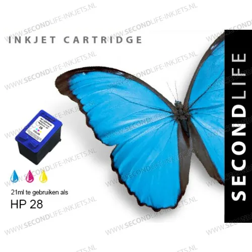 HP 28XL 21ml Kleur Cartridges