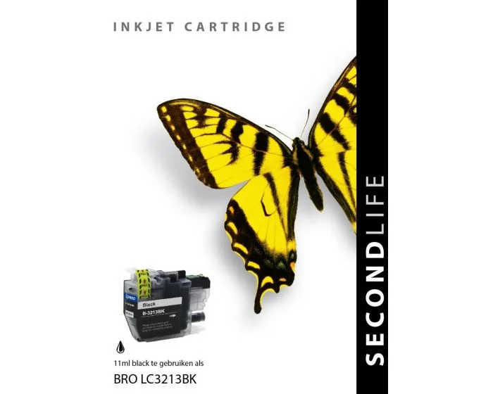 Brother XL LC-3211/LC-3213 11ml Zwart Cartridges