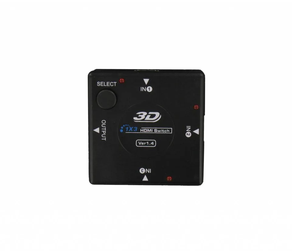 HDMI 4 poort verdeler splitter 1080p