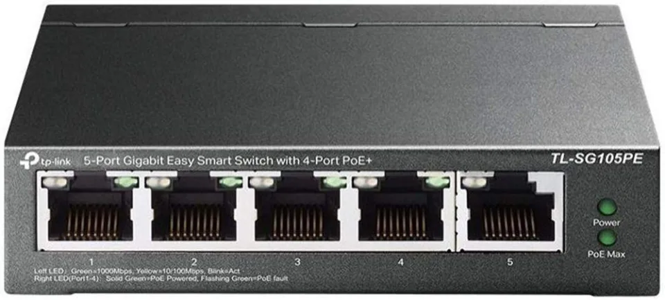TP-link 5-Poort Gigabit Desktop POE+ Switch