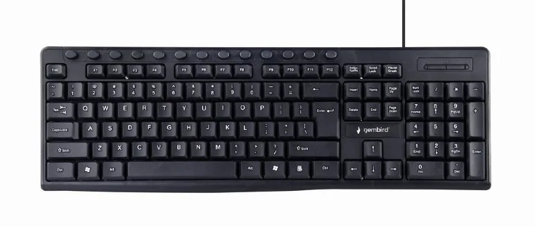 Multimedia Bedraad Zwart Toetsenbord