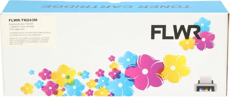 Brother TN-243M FLWR Magenta Toner