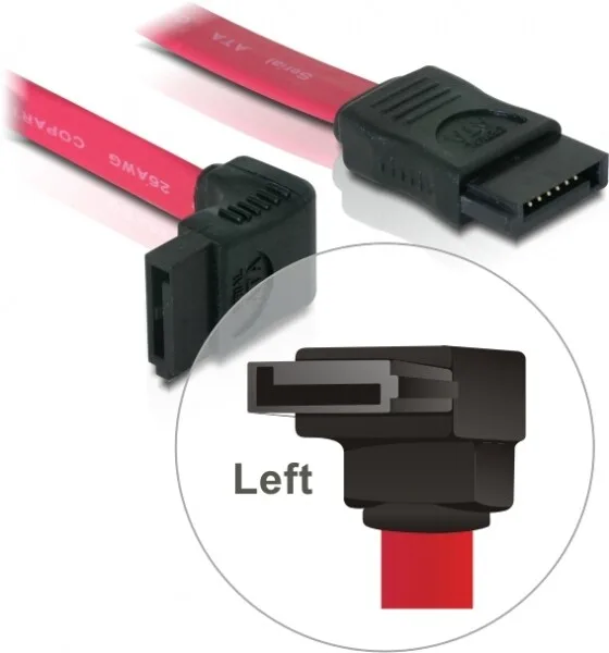 SATA III Serial ATA 10CM Hoek 6 Gb/s