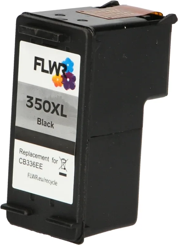 HP 350XL 25ml FLWR Zwart Cartridges