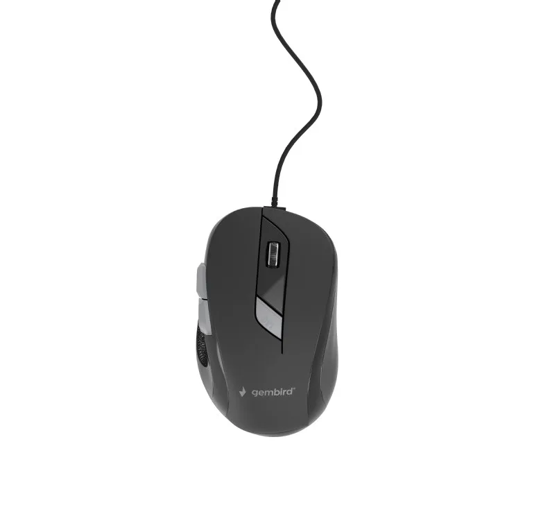6-button Opticale USB Muis Bedraad Zwart